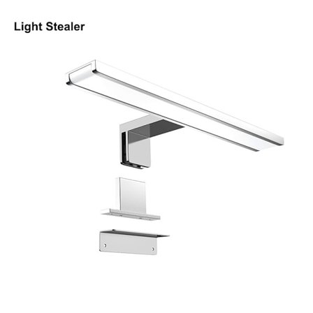 1 LED-speil lys baderomslys hvitt lys sminke lys