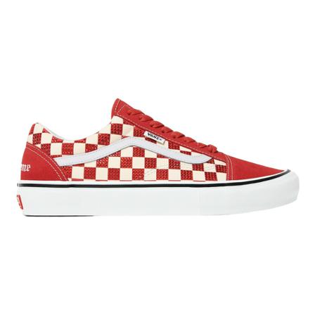 Vans, Sneakers Rood, Heren, Maat:41 EU,suede