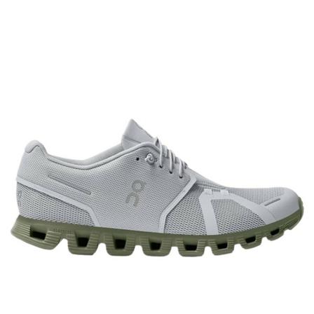 On Running Sneakers Cloud 5 Glacier Reseda , Grijs , Heren , Maat: 41 EU