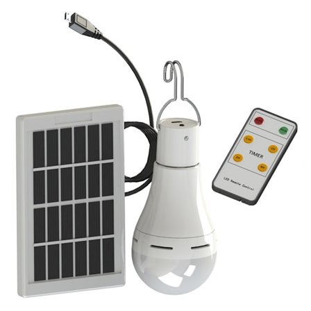 Solar Camping Light Sunlight Powered Lamp 9W 9W