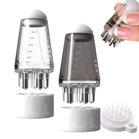 Huvudmassagekam för applicering av hårbotten, huvudmassage