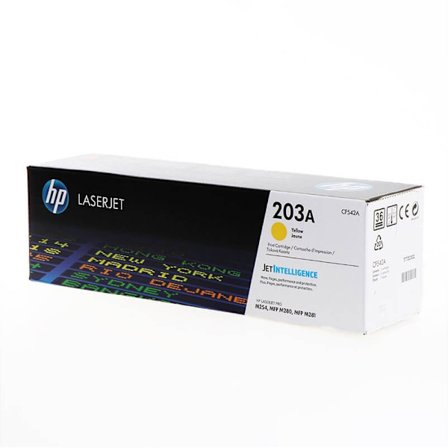 HP Toner CF542A 203A Gul