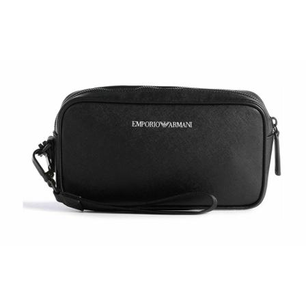 Emporio Armani - Necessärer - Svart - Herr - Storlek: One Size, Herr, Storlek: ONE SIZE