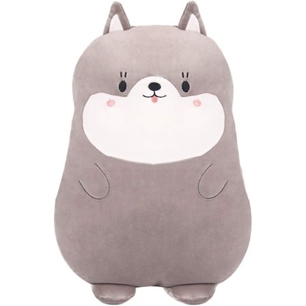 Soft Husky Anime Plush Pillow Cute Stuffed Animal Toy Kawaii Plushie Room Decoration Christmas Decorations Gifts For Women Kids Birthday