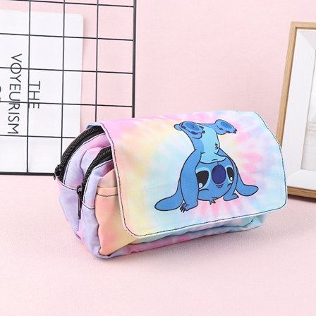 Pencil case Case figur Lilo & Stitch Print Pencil taske Studerende