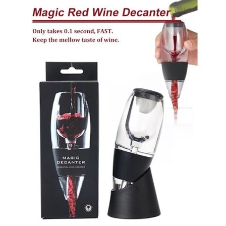 Vinlufter - Vinlufter - Model med stativ - Akryl - Moderne design - 3 dele