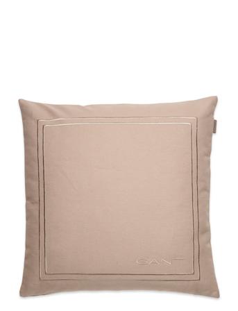 Gant Logo Cushion Home Textiles Cushions & Blankets Cushions Beige GANT