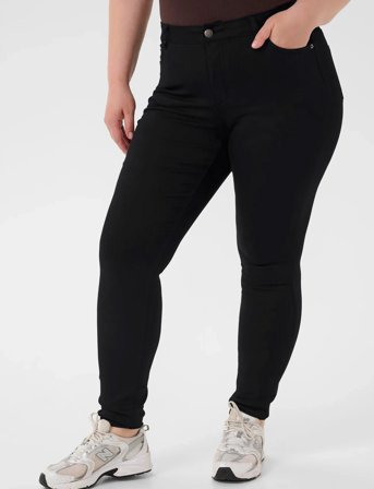 Kaffe Curve Kclena Slim Jeans - Black - 52