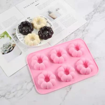 3 stk. Huleformede Silikon Donutformer, Donut Baking