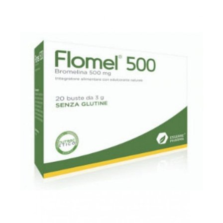 Flomel 500 20 Buste: soluzione reidratante effervescente