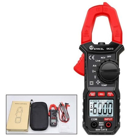 Digitaalinen puristin mittari 600A virta tosi RMS Smart pihdit ampeerimittari