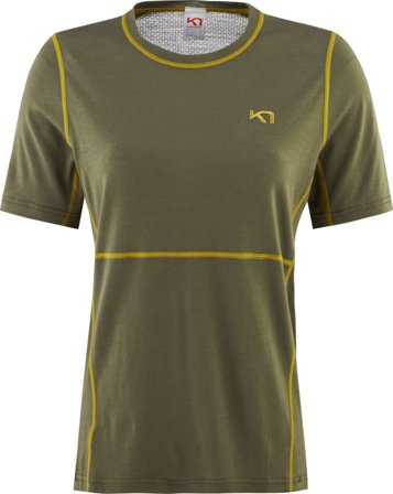 Kari Traa Women's Lam Loose Tee Women short-sleeved sweaters Green S