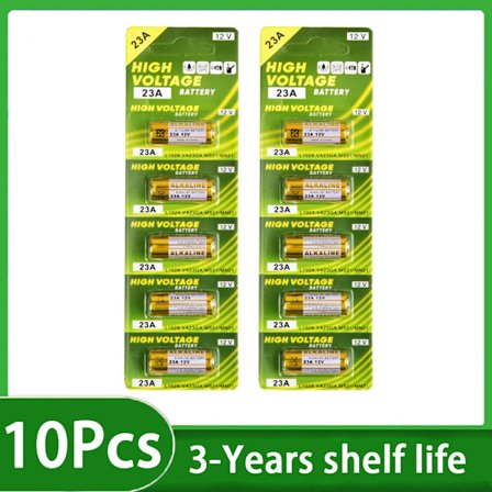 5-50st 12V A23 23A alkaliskt batteri 23GA A23S E23A EL12 MN21 V23GA GP23A LRV08 För dörrklocka Fjärrkontroll Elektrisk leksak