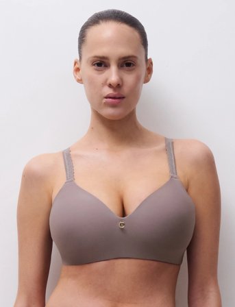 CHANTELLE Romance Wirefree T-Shirt Support Bra - Pink - D x 85