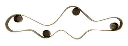 House Doctor Flood Lysestake Antikk-Brun L35