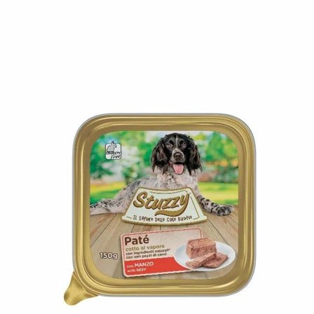 Stuzzy Paté Classico Con Manzo Per Cani Adulti Vaschetta 150g