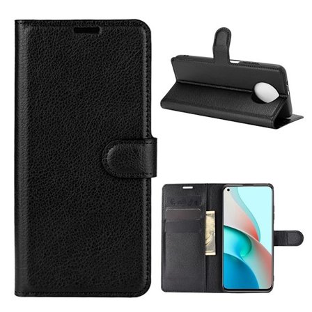 Classic Xiaomi Redmi Note 9T / Note 9 5g Läppäkotelo - Musta