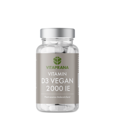 Vitaprana Vitamin D3 Vegan 2000 IE 110 kapsler