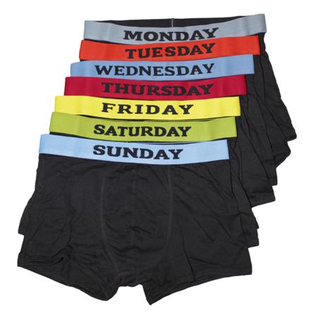 Män Veckans Dagar Boxer / Underkläder (paket Med 7) M Wa