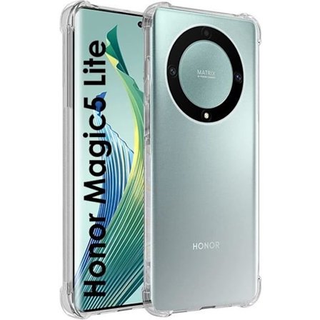 Coque - Phonillico - Honor Magic 5 Lite 5G - Iskunkestävä - Pehmeä - Läpinäkyvä