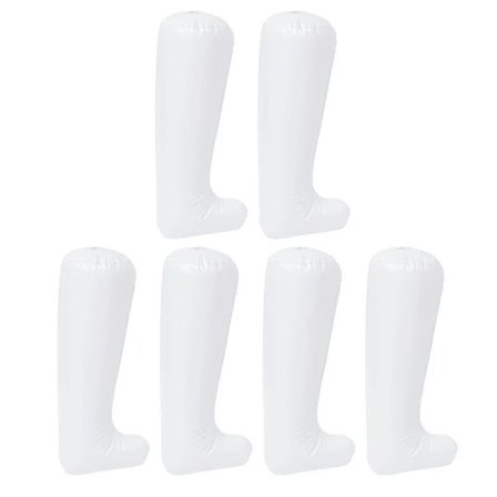 {ca}3 Par Vita Støvler Oppblåsbare Støveltrær Støvelstøtte Oppblåsbar Støvelholder Støvelformere Høye Støvler