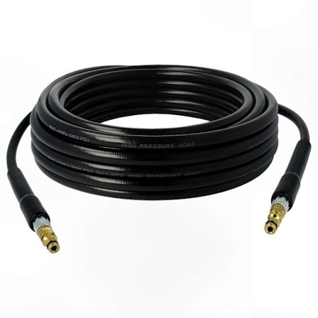 10 m högtrycksslang kompatibel med Kärcher K7-seriens högtryckstvättar - Mässingsgänganslutning [BR]_jar