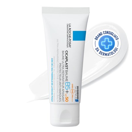 LA ROCHE-POSAY Cicaplast Baume B5+ SPF50 40ml - Crema viso giorno lenitiva