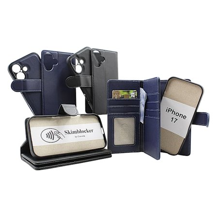 Skimblocker iPhone 17 XL Magnet Plånboksfodral
