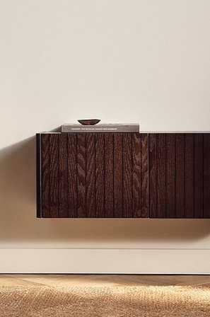 Jotex - Vægskab 80 Cm brun-sort - PALANZO - Køb Skabe & vitrineskabe hos Jotex