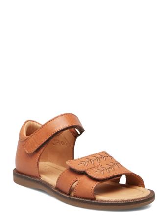 Bisgaard Alexa C Shoes Summer Shoes Sandals Brun Bisgaard*Betinget Tilbud