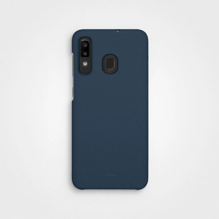 Nachhaltiges Handyhülle Blaubeerblau, aus Pflanzen hergestellt, Samsung A20 A30 A50