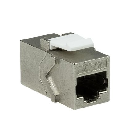 LogiLink Cat.6A Keystone Inline Coupler STP 14.6 mm