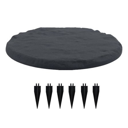 Udendørs Trædesten Vejrbestandig Have Gårdhave Plæne Dekorativ Sten Gangsti Belægningssten Rund Firkantet Sekskantet Landskabssten