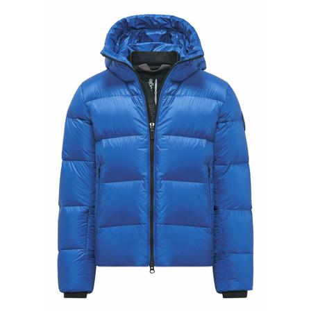 BomBoogie, Puffy down jacket in Micro-Ripstop Nylon - Helsinki Down Jacket Niebieski, Mężczyzna, Rozmiar: M