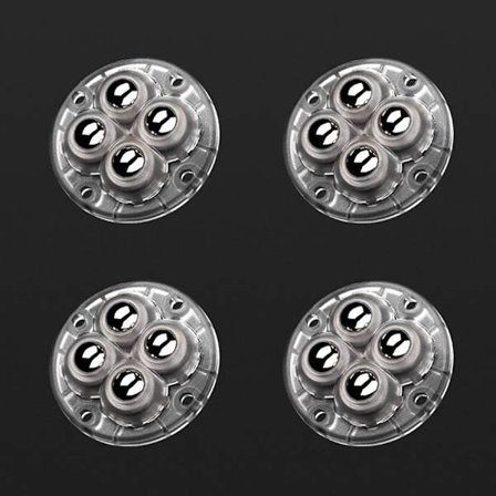 4st Universal Roterande Hjul Svängbara hjul Hjul 5 5