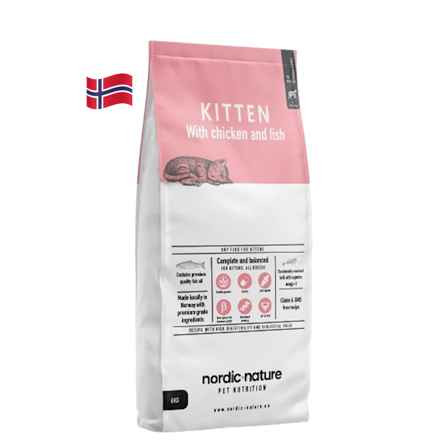 Nordic Nature - Kattunge 2,5 kg - Katt - Kattefôr & kattemat - Tørrfôr for katt - ZOO.no