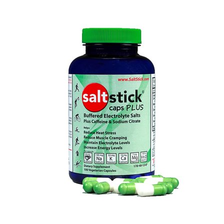 Saltsticks PLUS Saltkapsler med Koffein 100 kaps., Sport & Velvære, Protein & Energi, Elektrolytter