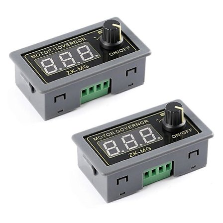 2 kpl -MG PWM Moottoriohjain DC 5V 12V 24V Moottorin Nopeudensäädin Säädettävä Nopeudensäädin Digitaalinen E