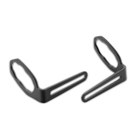 Zestaw Adaptera Rizoma do Tablicy Rejestracyjnej OEM Czarny - Kawasaki Ninja 650 2017-2019