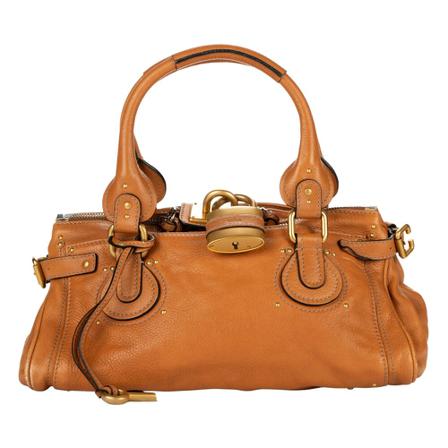 Chloé Pre-owned, Paddington Beige, Dames, Maat:ONE Size,leer
