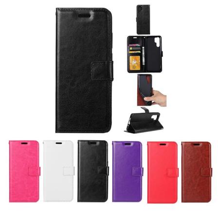 Huawei P30 Pro - Plånboksfodral - Välj Färg! Black Svart