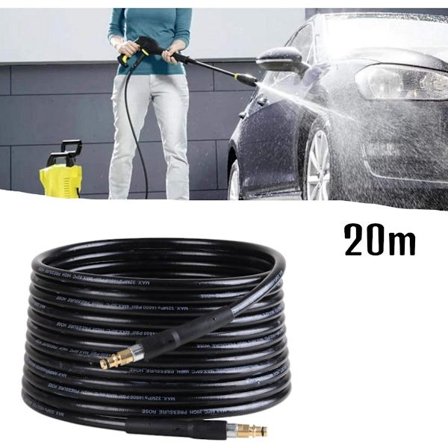 20m Erstatningsslange - Passer for Kärcher K2 K3 K4 K5 K6 K7 høytrykksspylere
