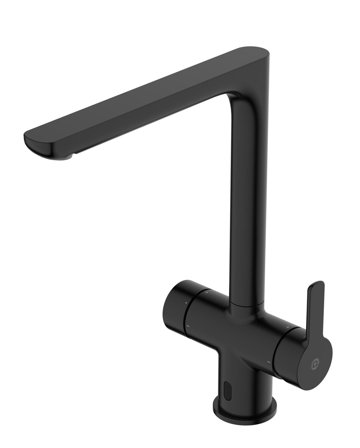 Gustavsberg GB4120835653 Kjøkkenbatteri med sensorstyring Svart, Baderom