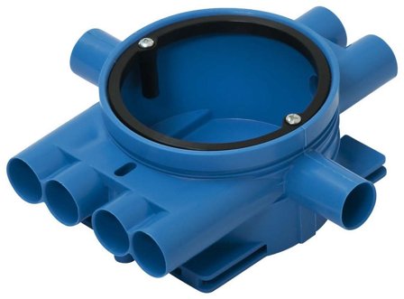 Rutab 1426103 Kopplingsdosa med roterande monteringsring enkelgips, Installationsmaterial