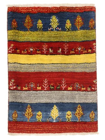 Gabbeh Rug 60X90 Wool