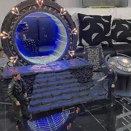 Tlantis Stargate -koristeet olohuoneen sisustukseen, luovat peili käsityötila makuuhuoneeseenBY