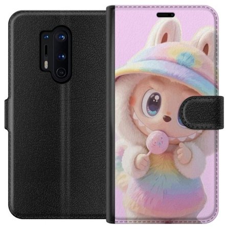 Kompatibel Tegnebogsetui til OnePlus OnePlus 8 Pro Monster kanin dukke vinyl figur sjove udtryk