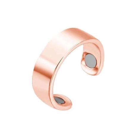 Kuumia uusia tuotteita 2023 Diabeteksen seuranta Terveys Verensokerimittarin rengas Magneettiterapia seos 6 x 6 x 2 cm auki säädettävä Rose gold