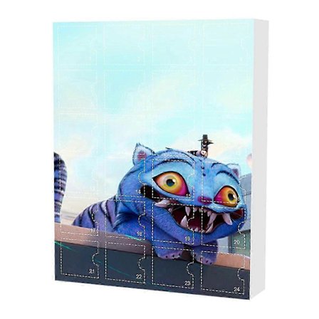 2025 Kpop Demon Hunter Girls joulun odotus -kalenteri - Blind Box reppu auton avaimenperä akryyliriipus A