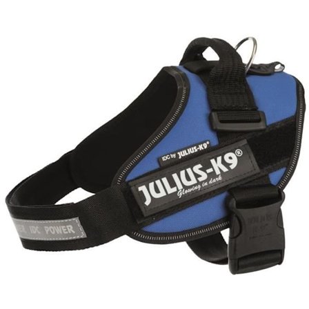JULIUS K9 Harneskraft IDC 0–M–L: 58–76 cm - 40 mm - Blå - För hund